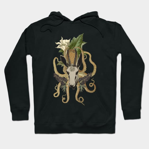 Capra Tentacle Hoodie by Black Rabbit Curiosities 